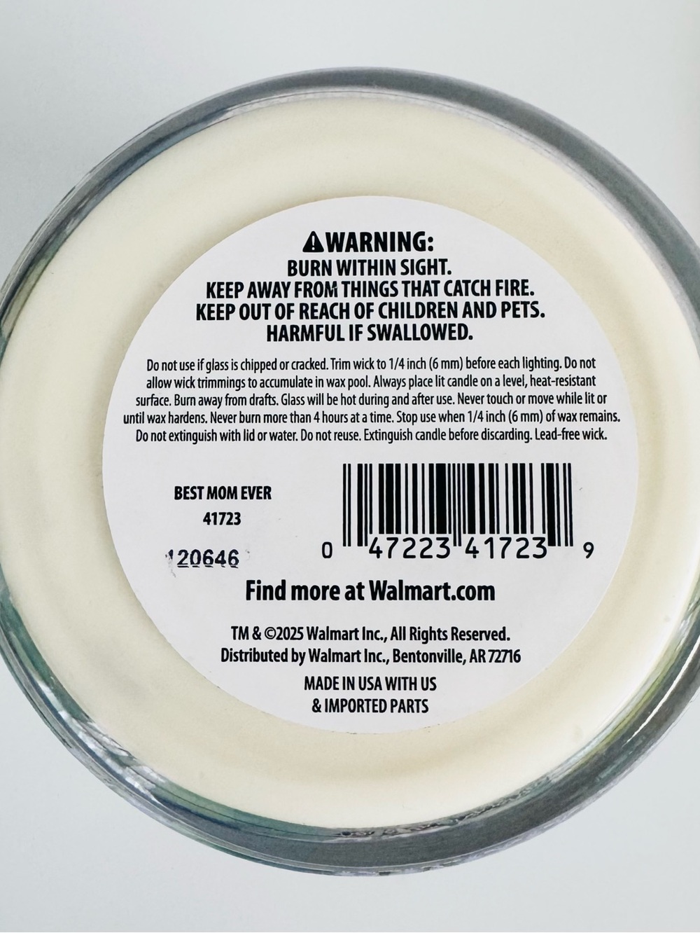 Mainstays Best Mom 3-Wick Candles Orchid Waters 13oz, Lot of Two NWT - Picture 9 of 10
